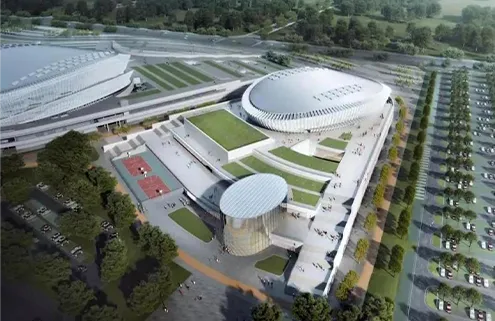 Linyi olympic sports swimming center
