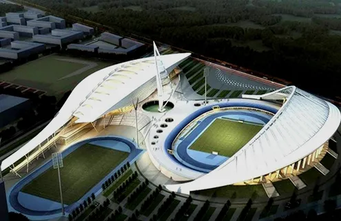 Shandong university qingdao gymnasium