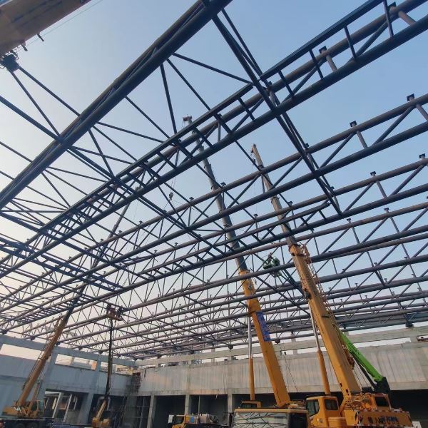 High Level Steel Structure Prefabricated Pre Engineered Metal Buildings