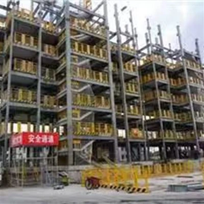 Pre-built Steel Column Structure of Multi-storey Building Villa Design Houses