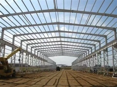 Steel frame warehouses