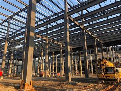 Metal buildings office warehouse