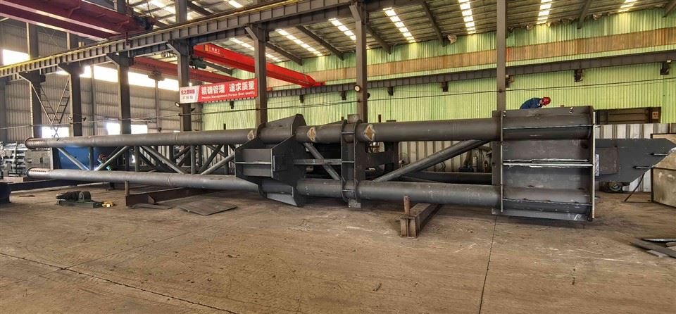 Structural steel column installation