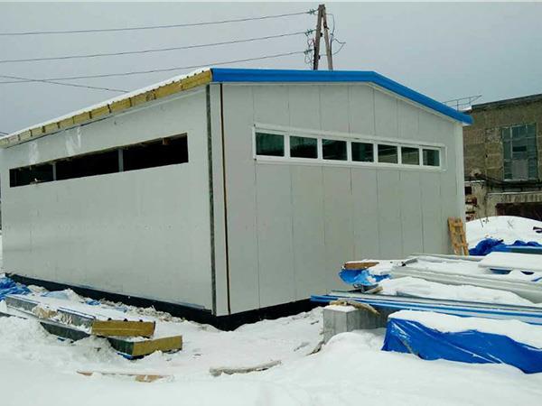 Large Span Steel Structure Hanger Warehouse Shed Single Slope