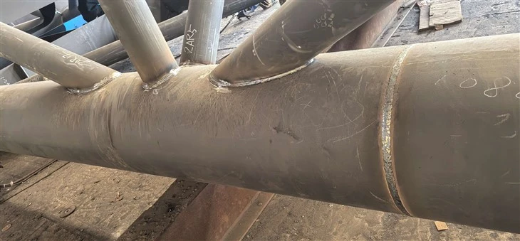 Structural steel columns and beams