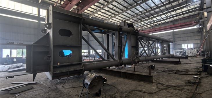 steel frame column